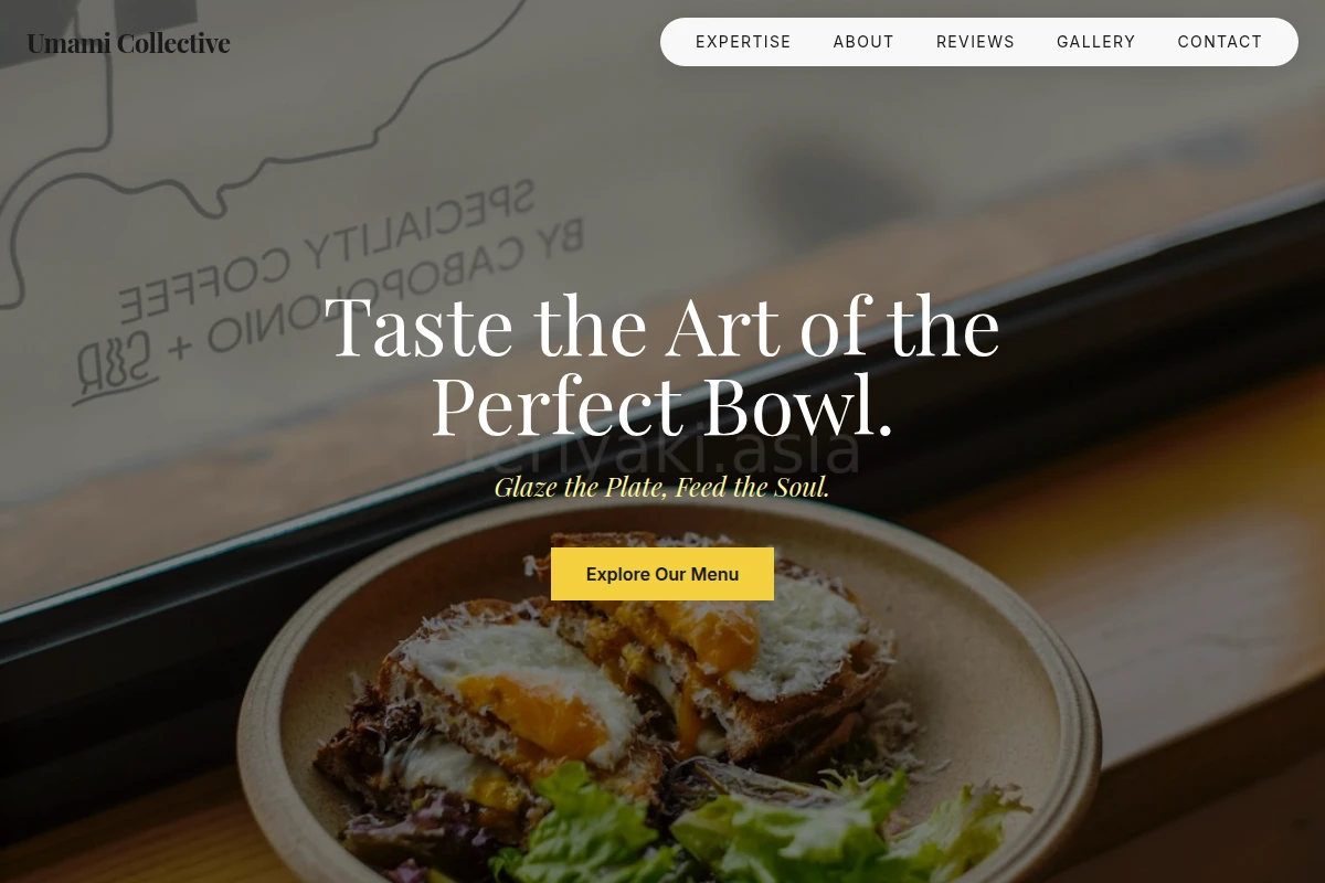 Donburi Specialty Food